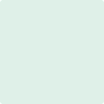 2037-70: Fresh Mint a paint color by Benjamin Moore avaiable at Clement's Paint in Austin, TX.