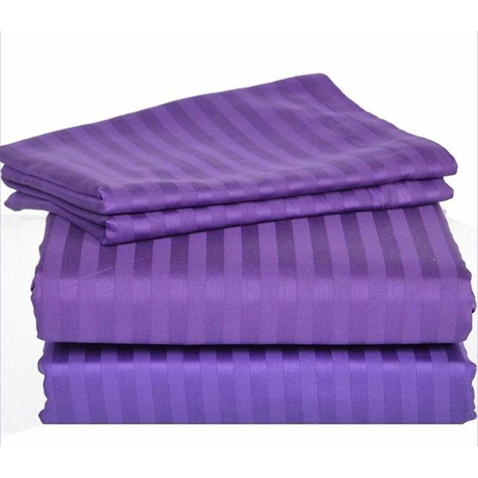 4pc Egyptian cotton bedsheets- Purple