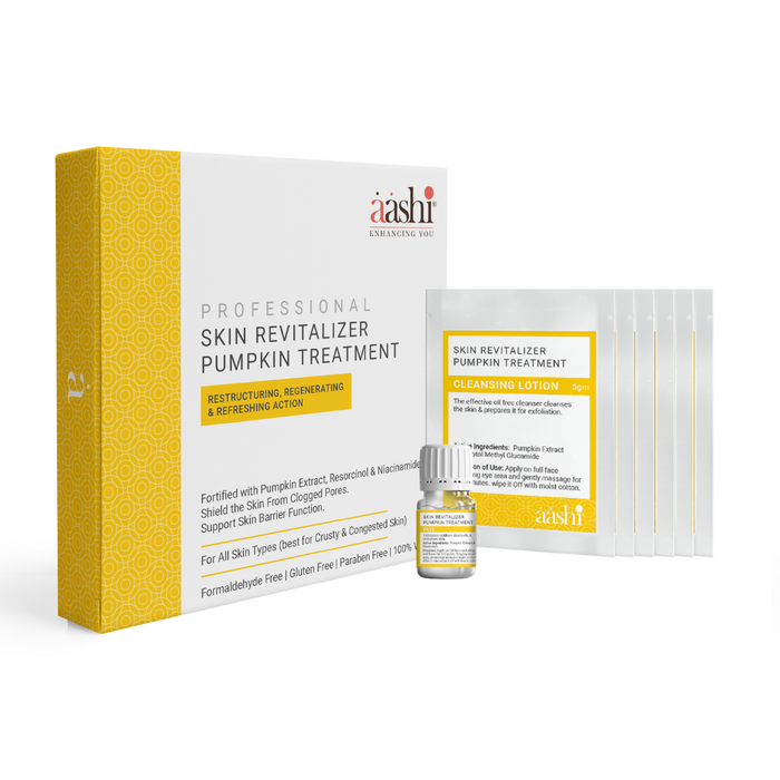 Aashi Skin Revitalizer Pumpkin Treatment Monodose Single Treatment Kit - SD Cosmetics Care