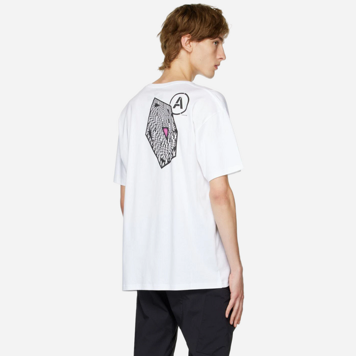 ACRONYM MERCERIZED TEE WHITE
