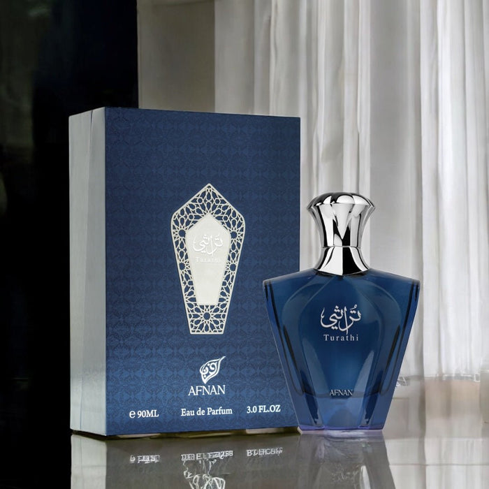 Afnan Turathi Blue 90ml أفنان تراثية زرقاء - Princess Cosmetics Qatar