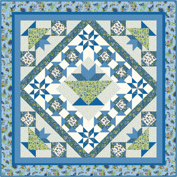 Antique Blue Pattern #319