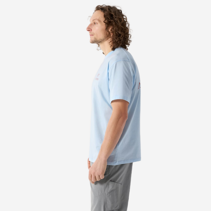 Arc`teryx Kragg SL Cotton Blurred Bird Shirt Alpine Blue