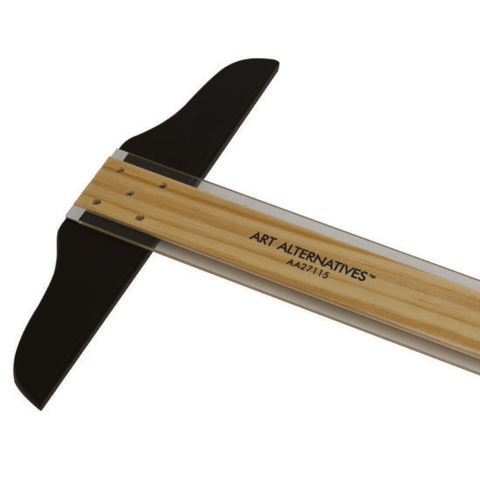 Art Alternatives Wooden T-Square w/ Acrylic Edges - by Art Alternatives - K. A. Artist Shop