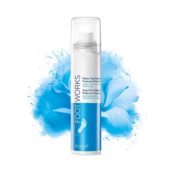 Avon Foot Works Odour Neutralising Foot Spray - 75ml