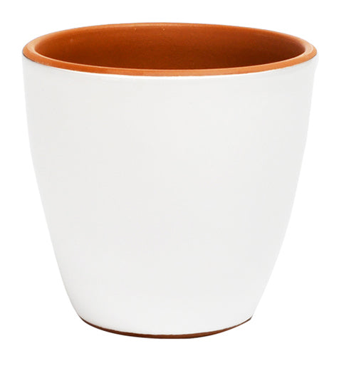 Bell Pot 6.3" White