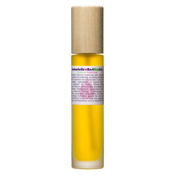 Bottle of Living Libations Best Skin Ever Immortelle 50ml