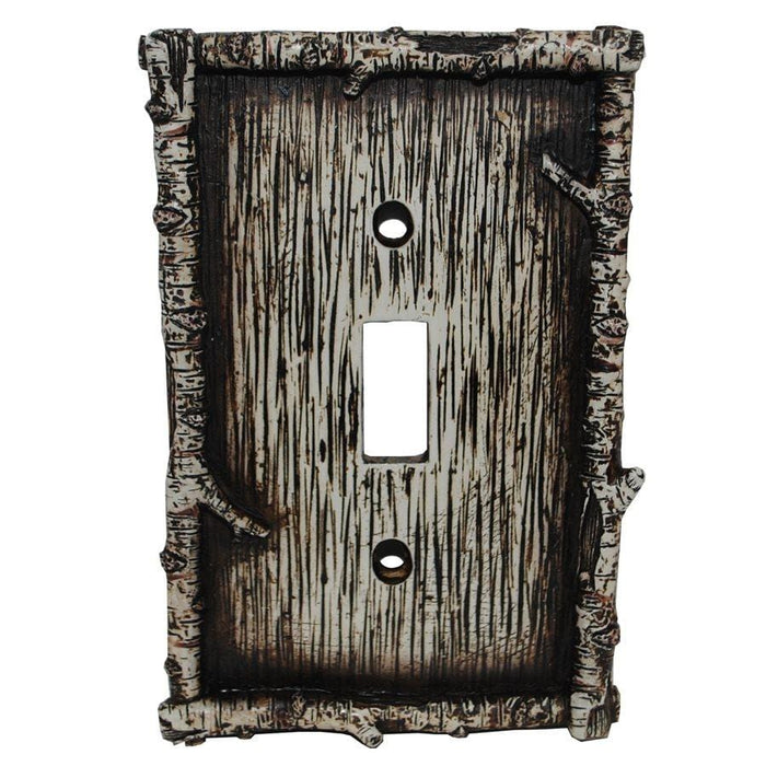 Birch Twig Single Switch Wall Plate Switch and Outlet Wall Plate