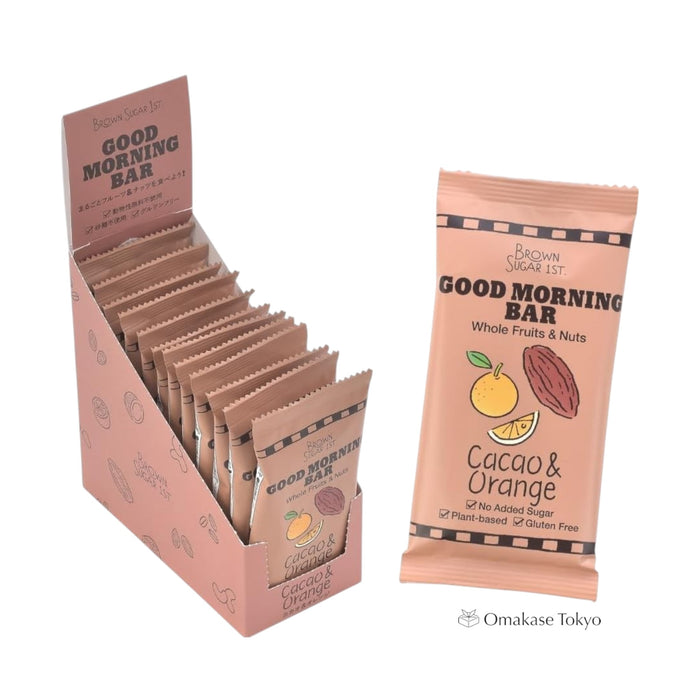 Brown Sugar 1st Good Morning Bar Cacao & Orange