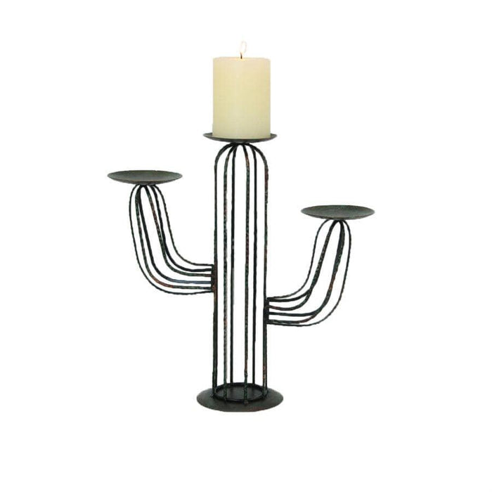 Cactus 3-Pillar Candle Holder Candle Holder