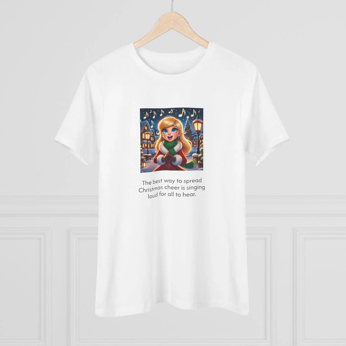 Caroler - Christmas Cheer - LBH Girl - Women's Softstyle Tee - Whippie's