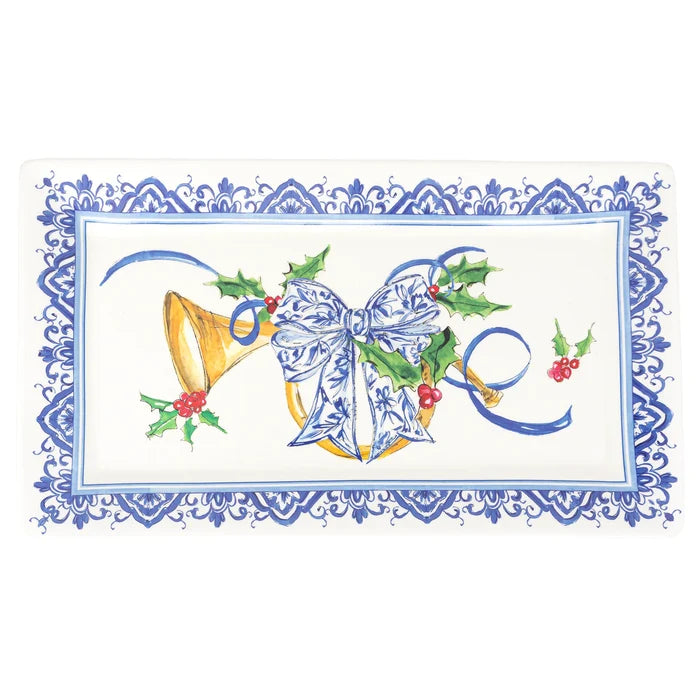 Chinoiserie Trumpet Platter