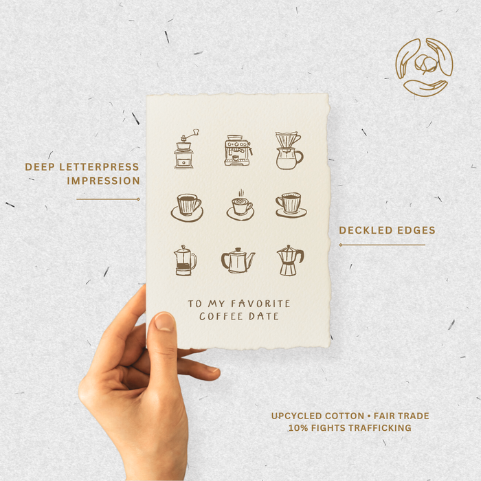 Coffee Date- Greeting Card
