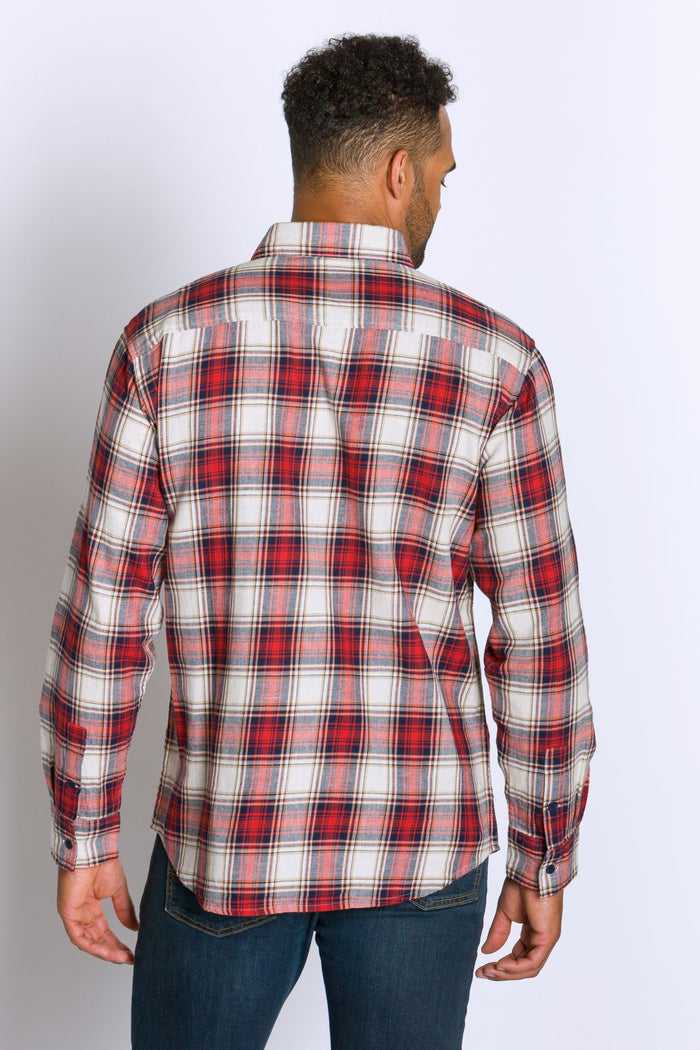 Collins | Men's Plaid Woven Shirt