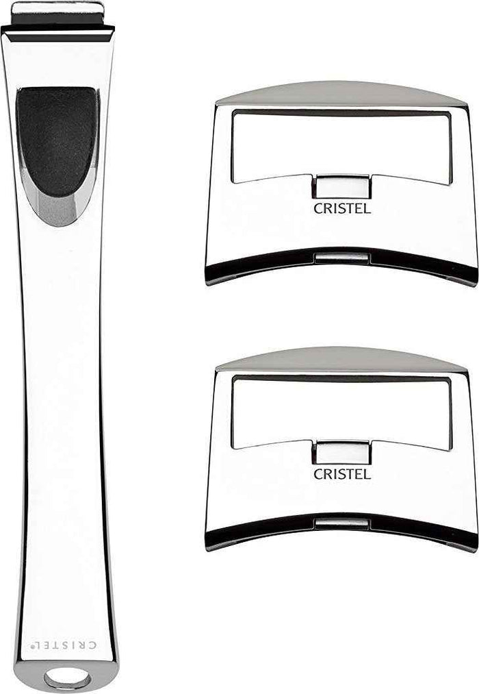 Cristel - Casteline Casteline, Pack of 1 Long Handle + 2 Side Handles - SPPLCX - DISCONTINUED