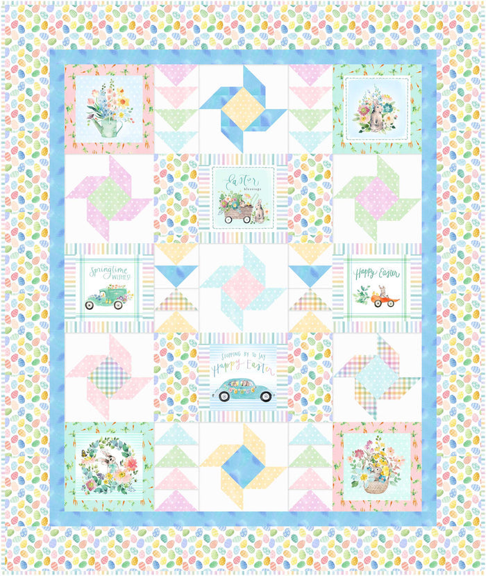 Dancing Fans - Spring Pattern #389