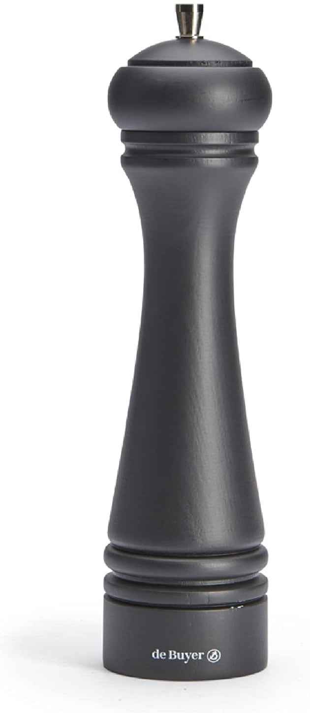de Buyer - JAVA 8.27" Matte Black Wood Salt Mill - S347.210404 - DISCONTINUED