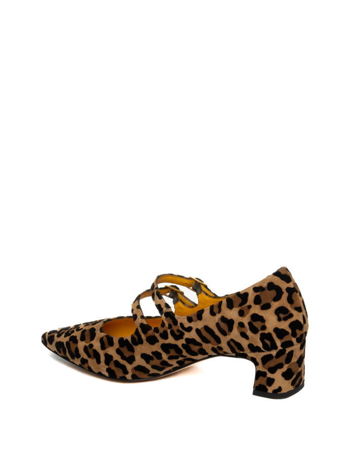 MARA BINI Décolleté cavallino animalier V428 GUARE-CUOIO