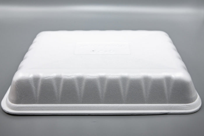 Dyne-a-Pak - White Family Pack Foam Tray, 100/Case - 812P