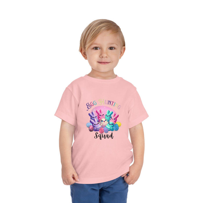 Egg Hunting Squad Toddler Tee - 🐣🐰 Hop into Easter Fun! 🐰🐣 - Whippie's
