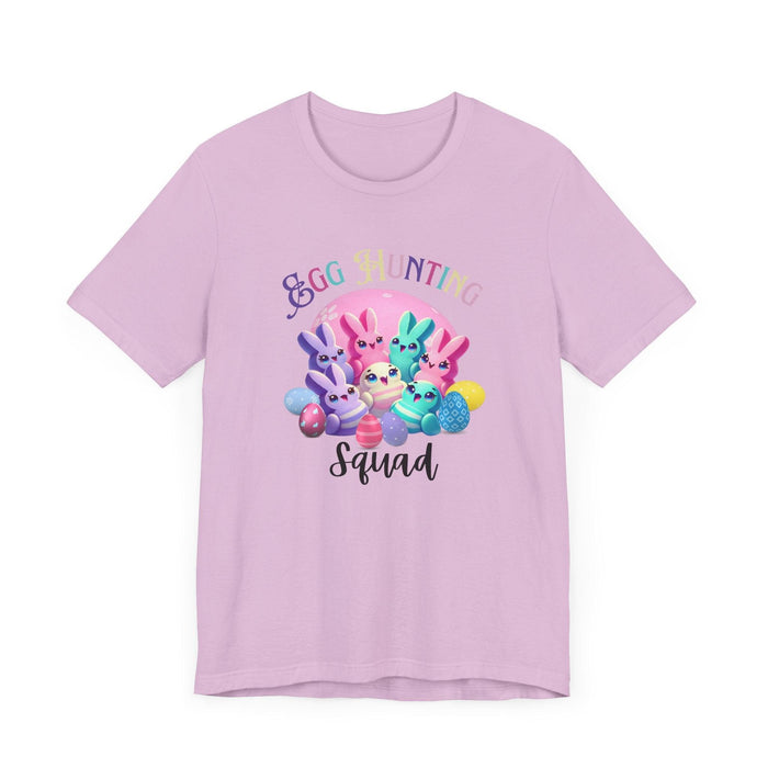 Egg Hunting Squad Unisex Jersey Tee - 🐣🐰 Hop into Easter Fun! 🐰🐣 - Whippie's