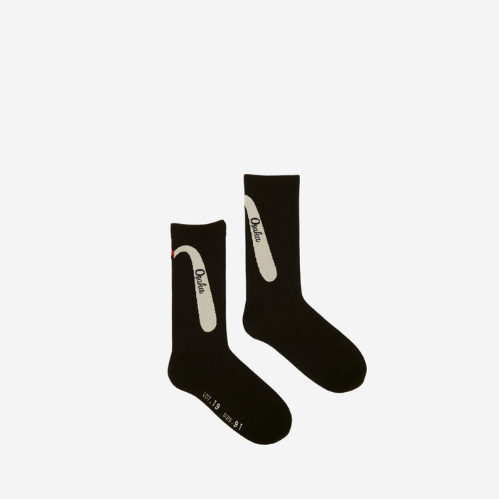 EVISU DARUMA DAICOCK JACQUARD LONG SOCKS