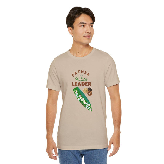Father of a Future Leader - Unisex Jersey Tee - Smart, Brave, & Cookie-Powered! - Whippie's