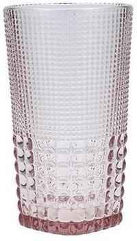 Fortessa - 15Oz Malcolm D&V Pink Ice Beverage Glasses, Pack of 6 - DV.MALCOLMPK.03 - DISCONTINUED
