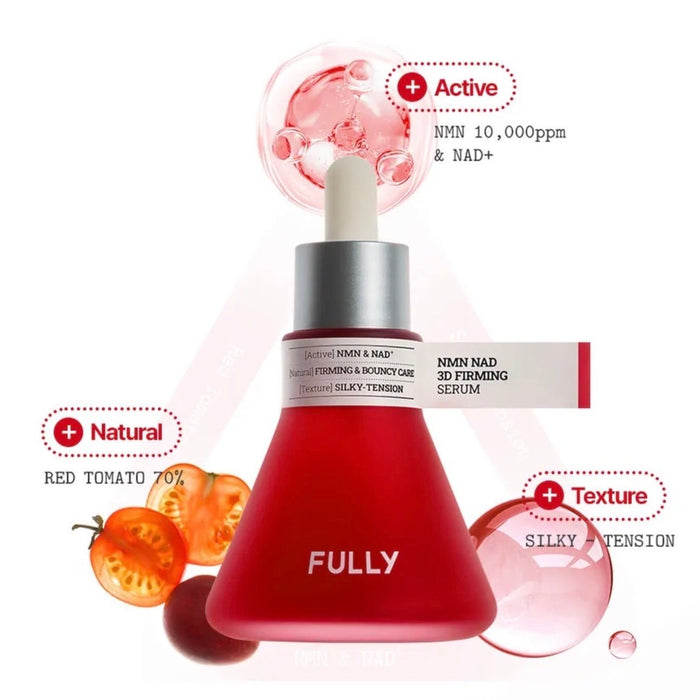 Fully NMN NAD 3D Firming Serum 50ml سيروم شد البشرة ثلاثي الأبعاد NMD NAD بالكامل - Princess Cosmetics Qatar