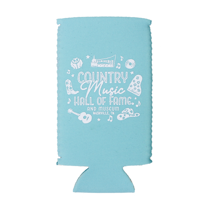 GIRLY COLLAGE SLIM CAN KOOZIE