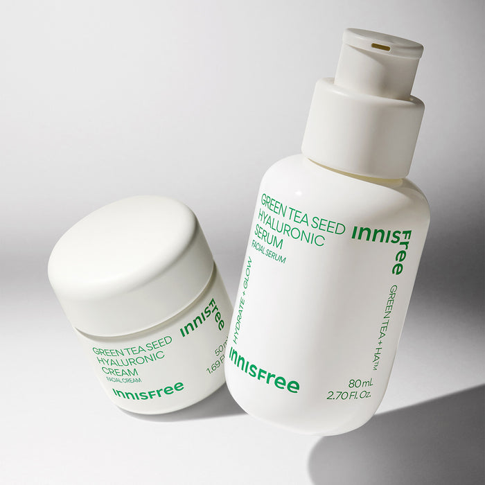 #seo innisfree creme acide hyaluronique graines the vert