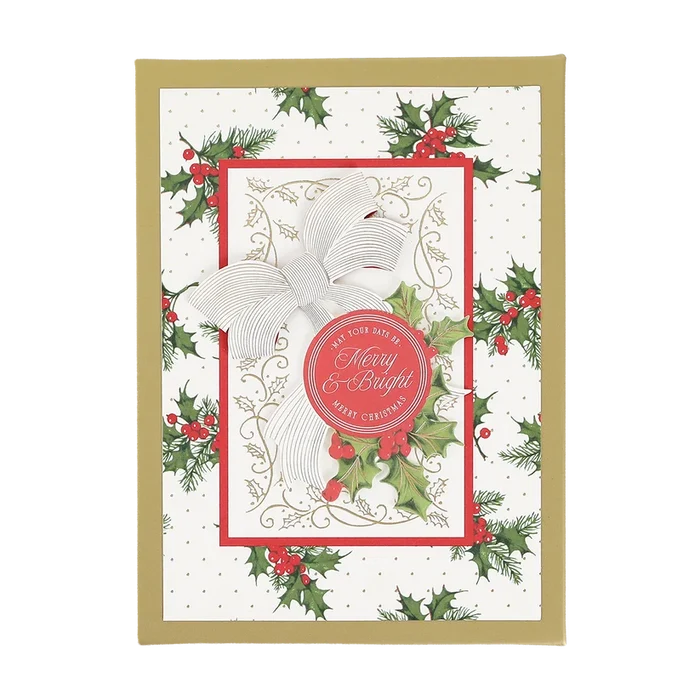 Heirloom Holly Boxed Card Set - 10 ct