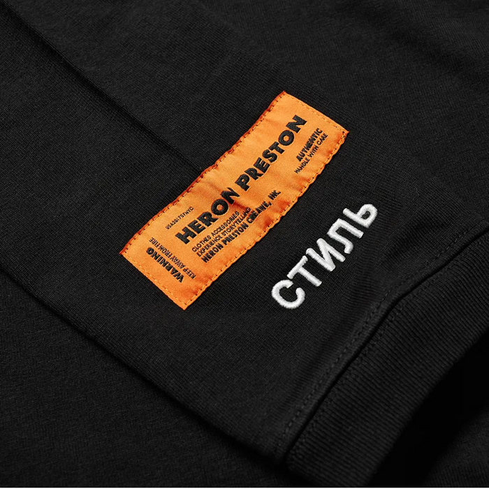 HERON PRESTON CTNMB BLACK LONGSLEEVE