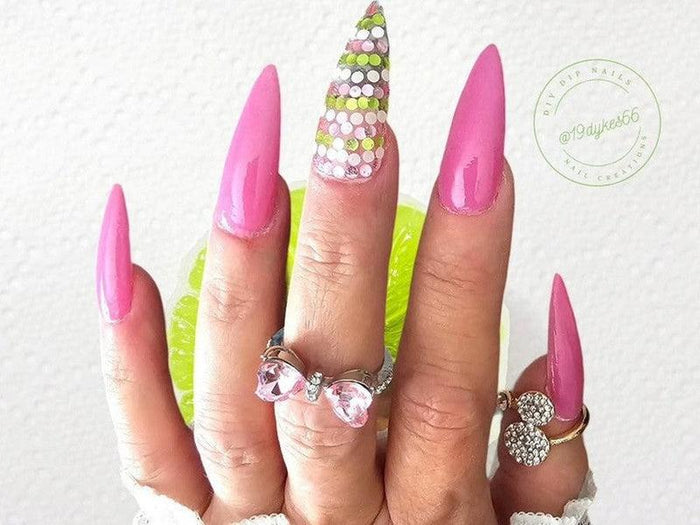 -Glow in the Dark-Dip-Nail-Powder-Kawaii Crazy-Fairy-Glamor