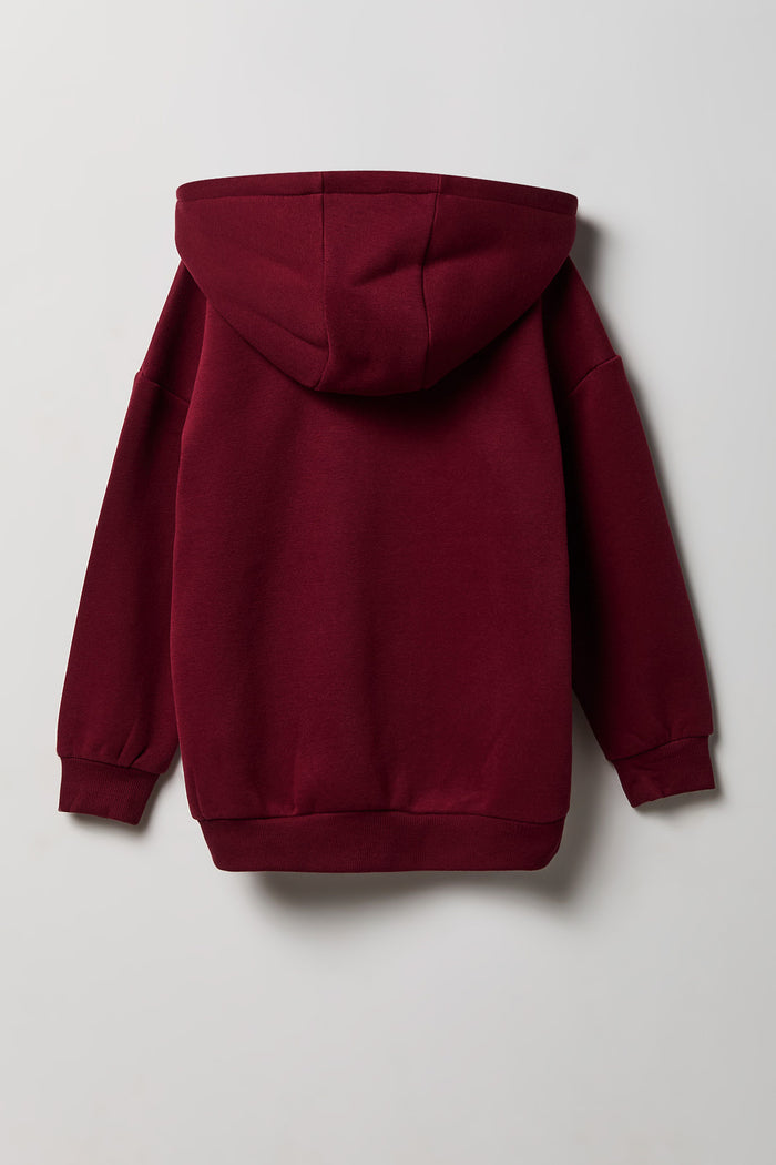 Kids Premium Heavyweight Fleece Zip-Up Fleece Hoodie