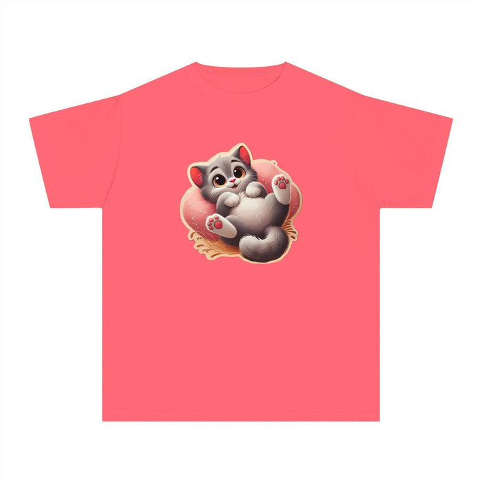 π» Kitten Cuddle Time π Youth Midweight Tee β¨ Purr-fectly adorable! - Whippie's