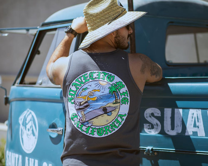 Model wearing the Locals Only Tank