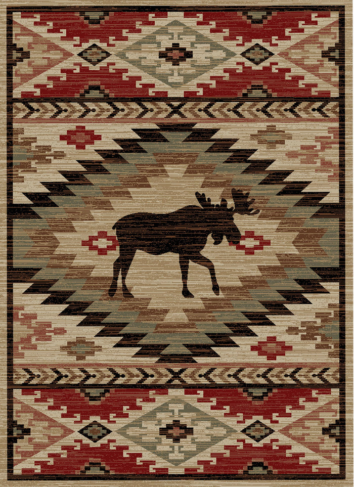 Lodge King High Country Multi Area Rug