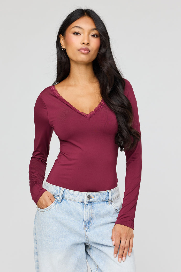 Burgundy / XS