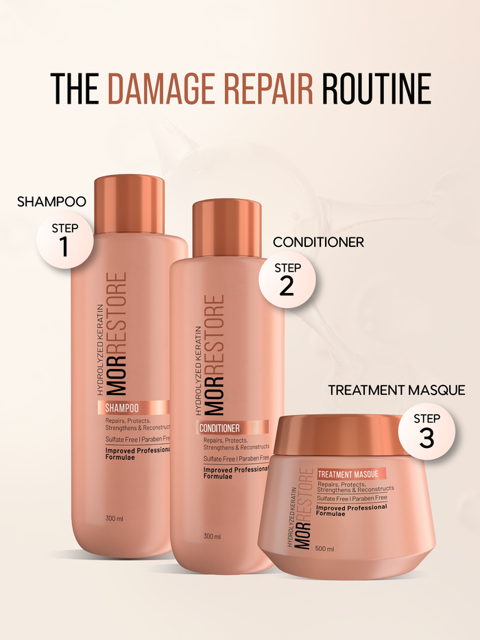 MOR RESTORE KIT(FREE HAIR BRUSH) - 5