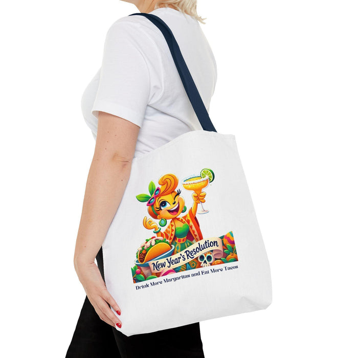 New Year's Resolution Tote Bag - Sip, Savor, Repeat ๐น๐ฎ - Whippie's