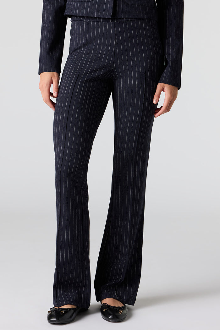 Pintuck Flare Dress Pant