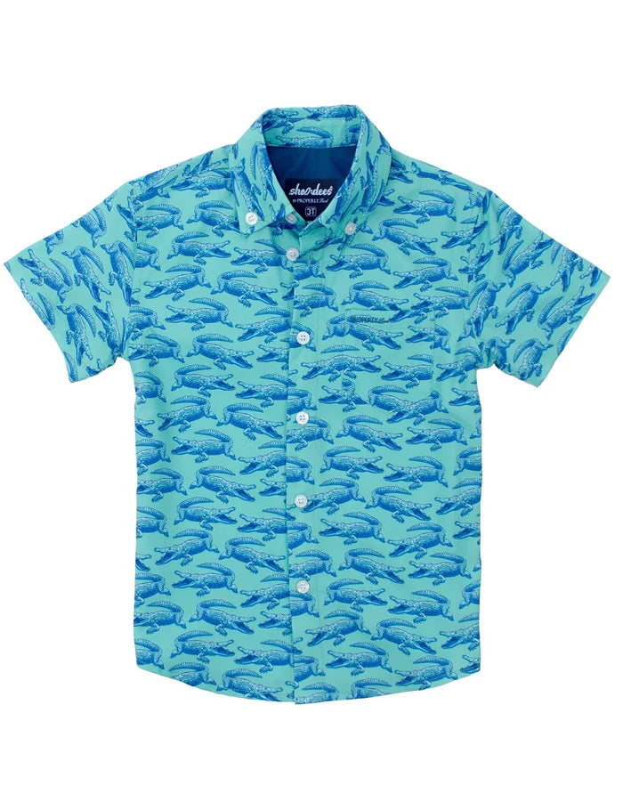 Properly Tied Shordees Summer Shirt-Chomp