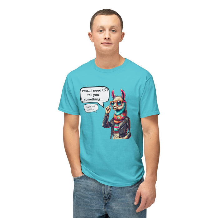 Psst... You're My Favorite! Unisex HD Cotton T-Shirt - Who's Really Their Favorite? π - Whippie's