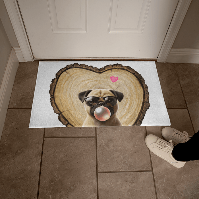 Pug Love Welcome Mat - π Cuteness Overload! Welcome Home! π - Whippie's