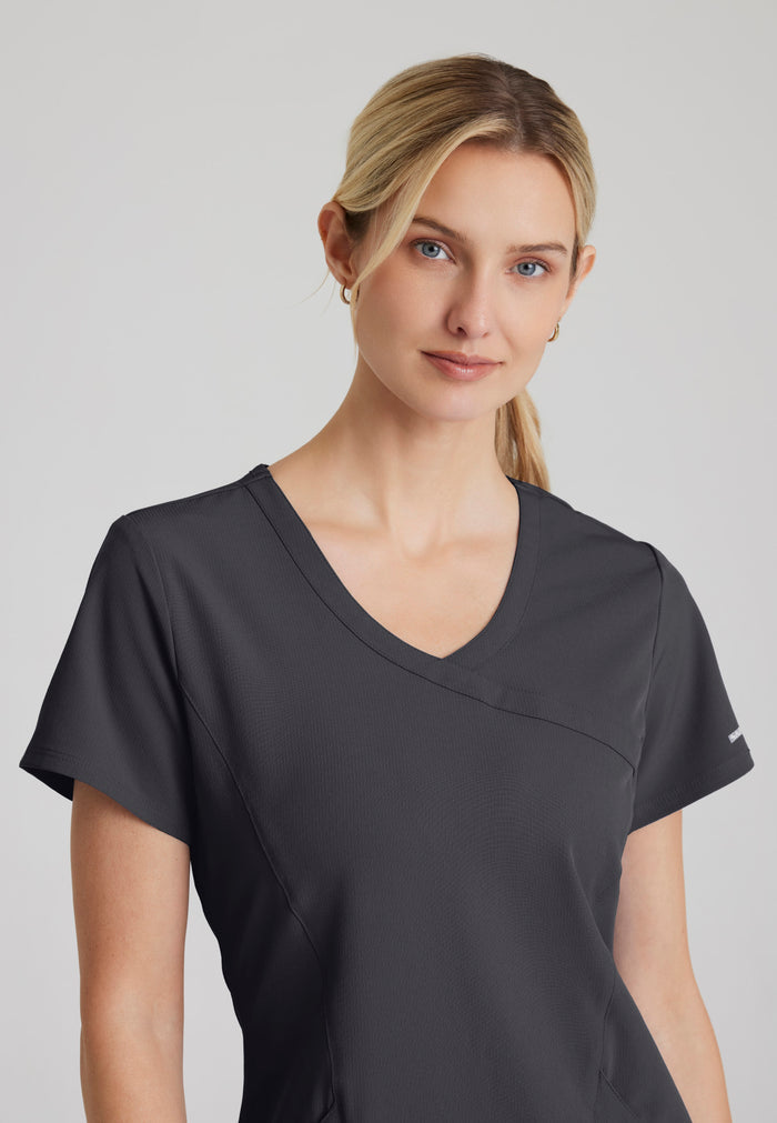 Reliance Top - Pewter - Grey's Anatomy Scrubs