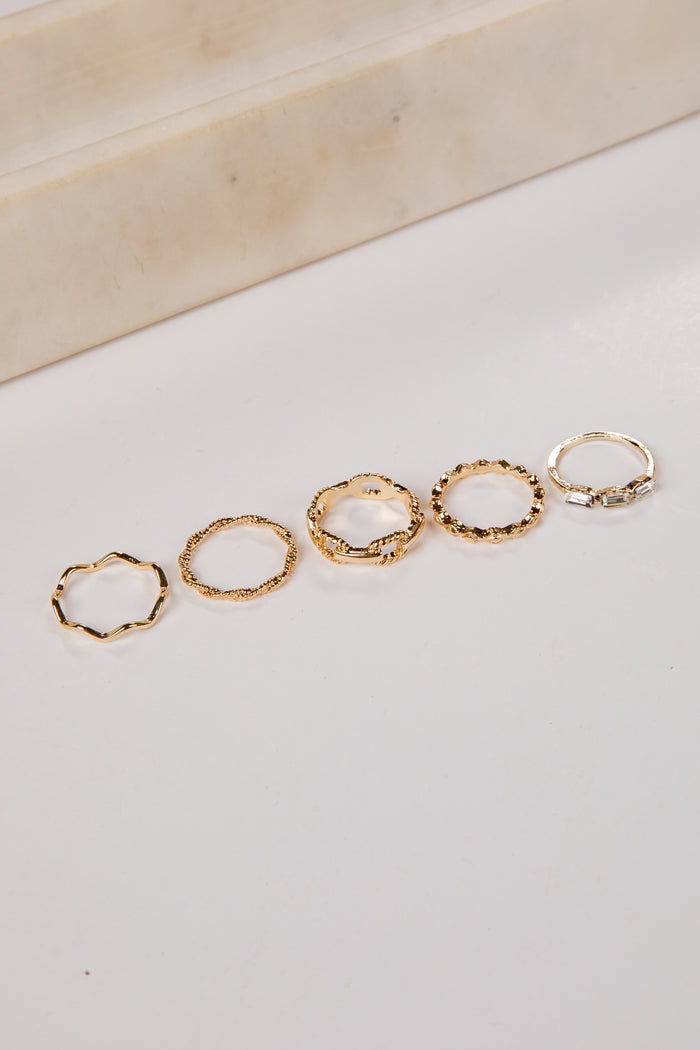 Remi Gold Ring Set