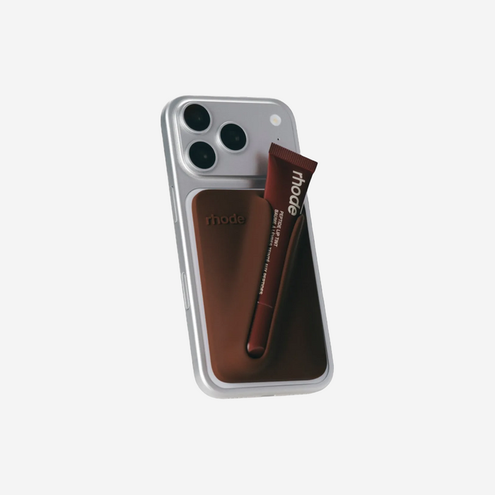 rhode snap-on lip case bronze