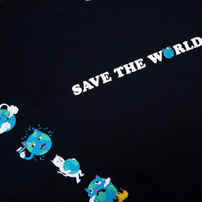 RIPNDIP SAVE THA WORLD LONG SLEEVE