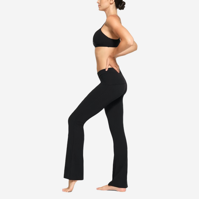 SKIMS COTTON JERSEY FOLDOVER PANT SOOT